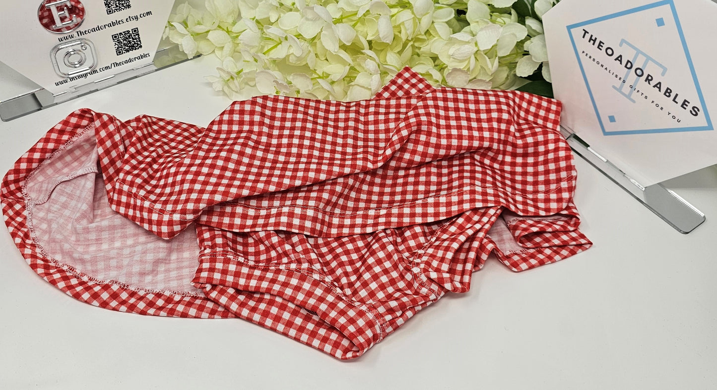 School Summer Uniform Skirt with Built in shorts