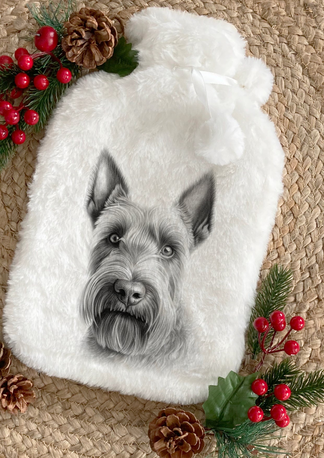 Scottie Hot Water Bottle