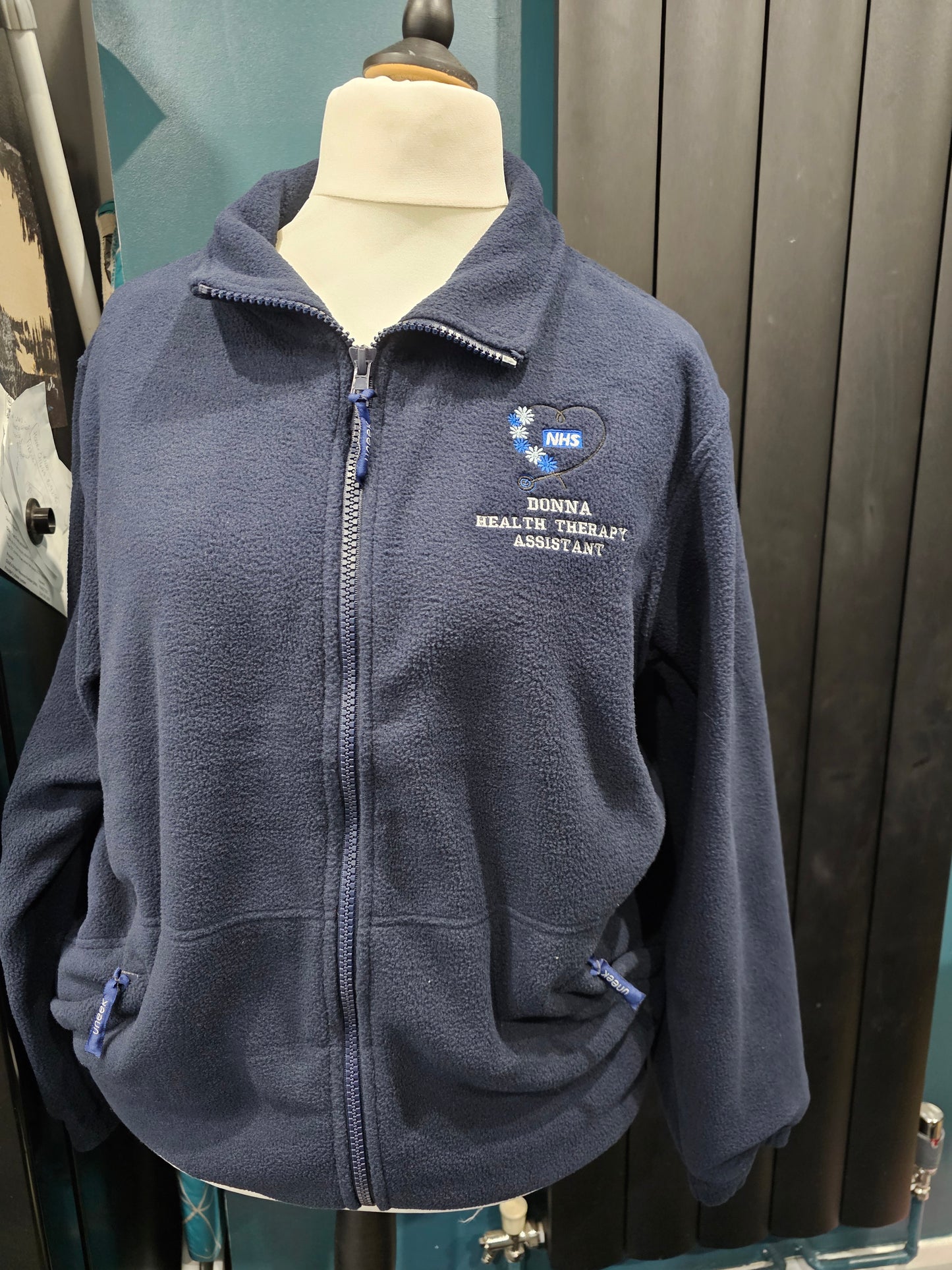 Embroidered Workwear Fleece with Name and Job Title