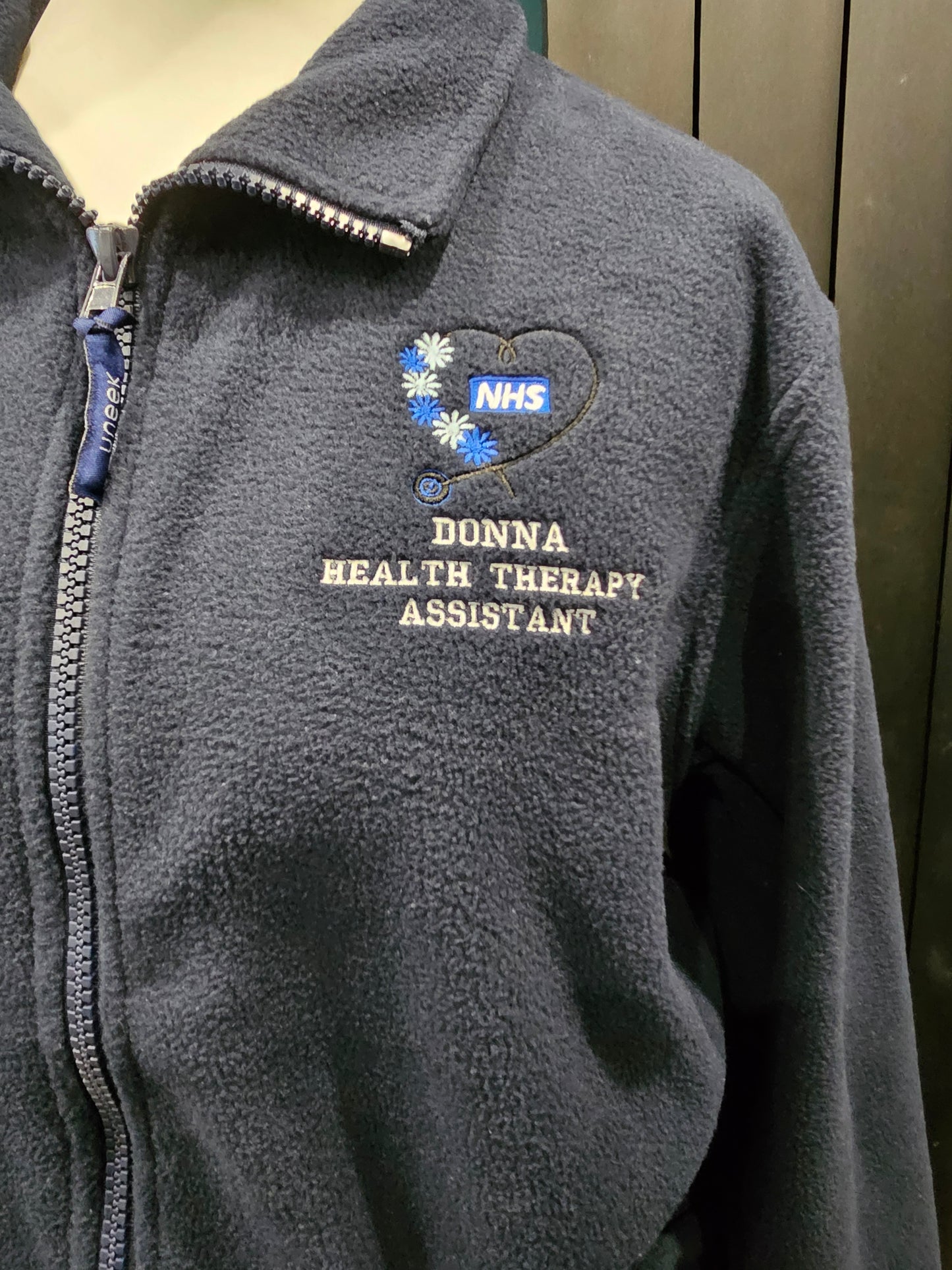 Embroidered Workwear Fleece with Name and Job Title