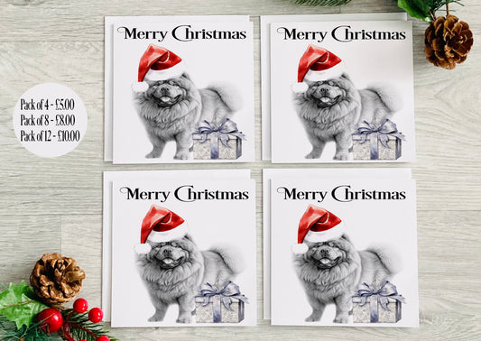 Chow Chow Christmas Card