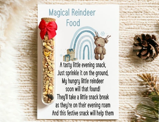 Magical Reindeer Food - Blue and Pink Rainbow