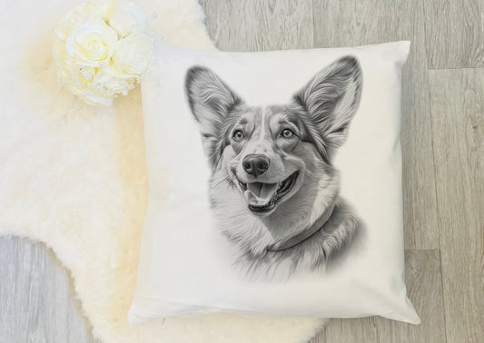 Corgi Cardigan Cushion