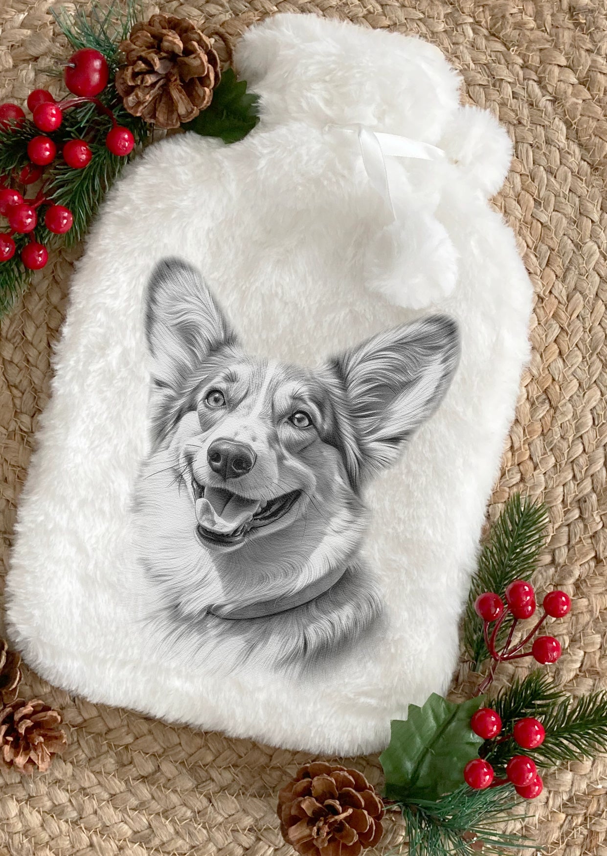 Corgi Cardigan Hot Water Bottle