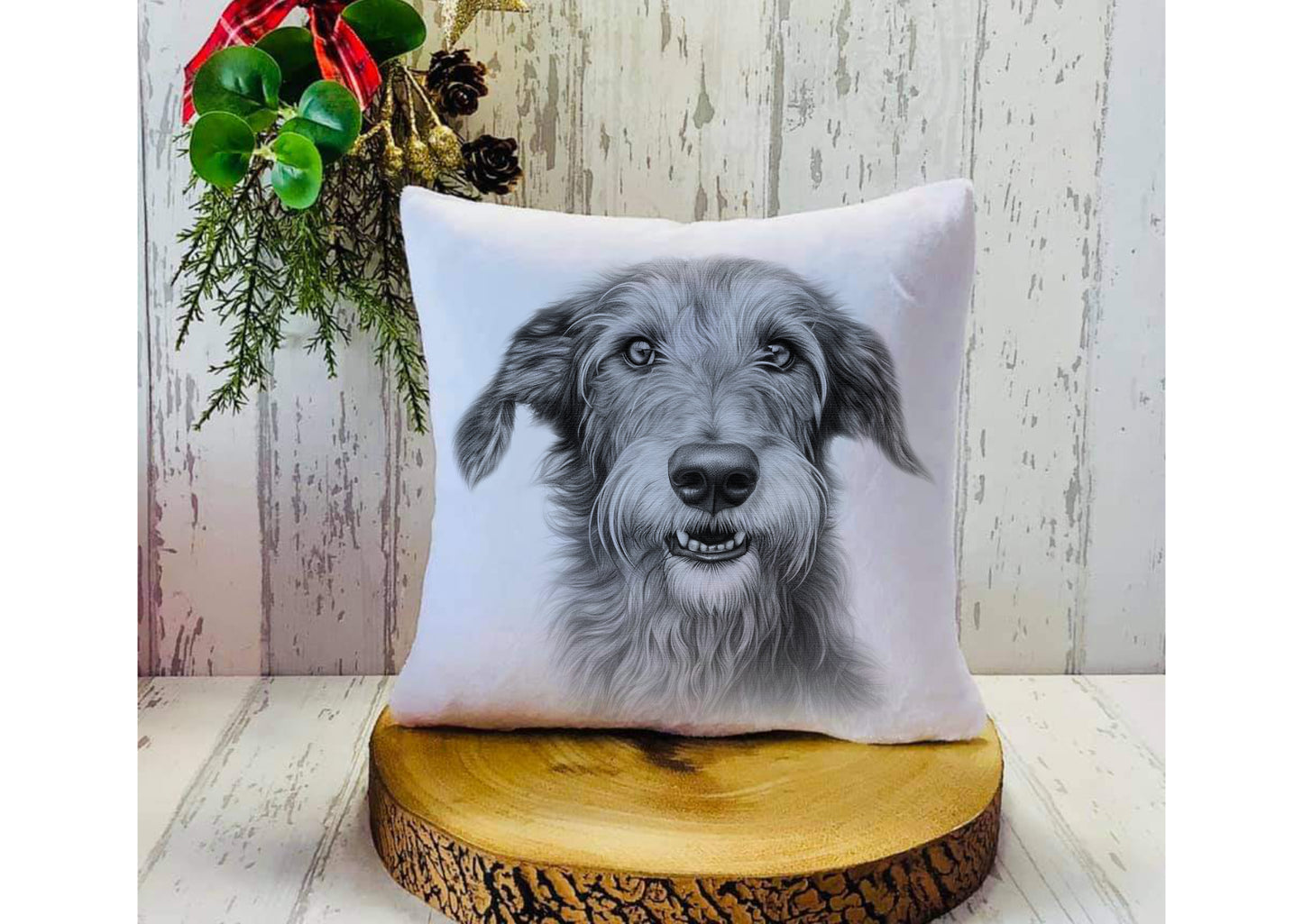 Deerhound Cushion