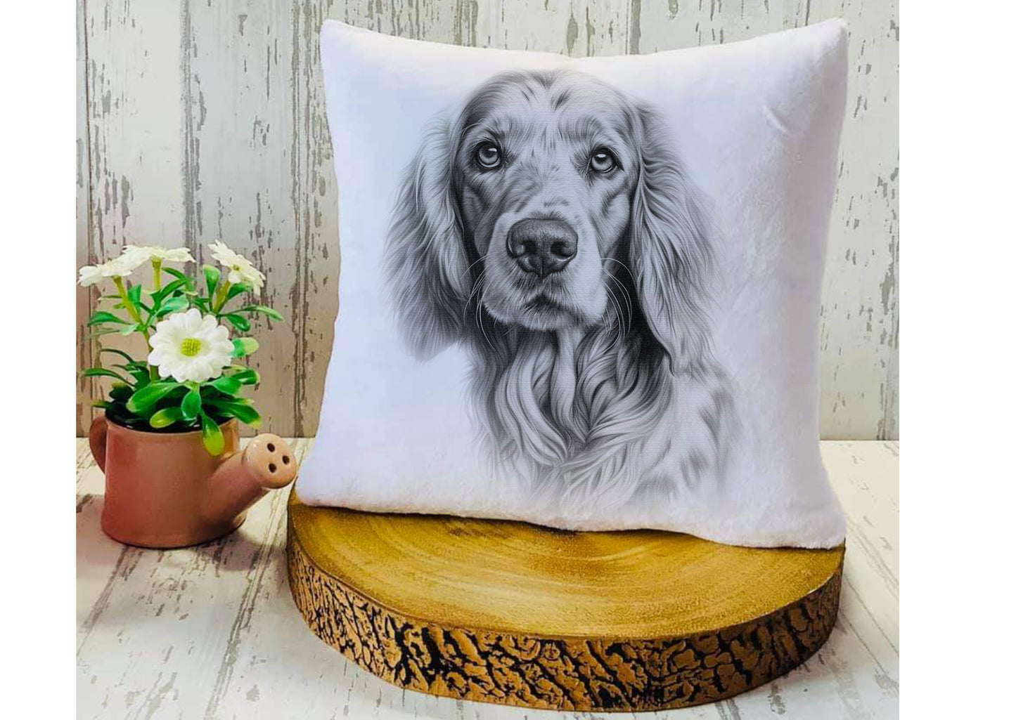 English Setter Cushion