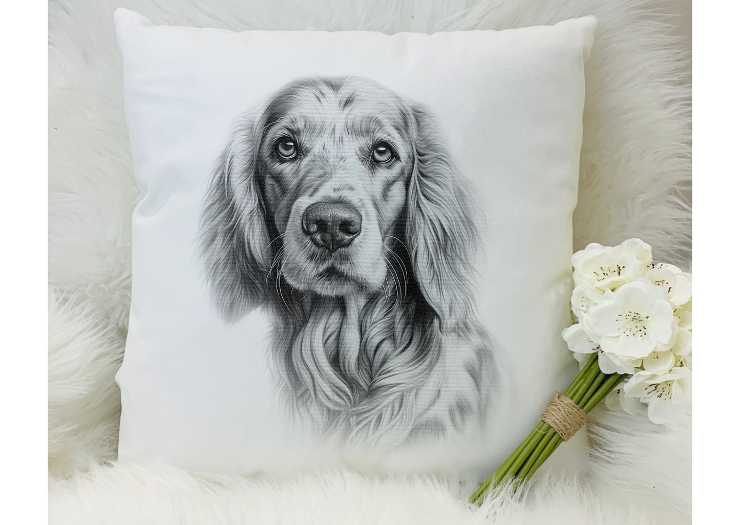 English Setter Cushion