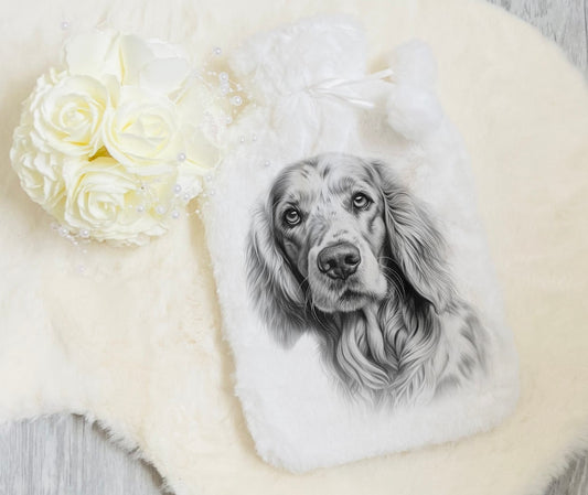 English Setter Hot Water Bottle