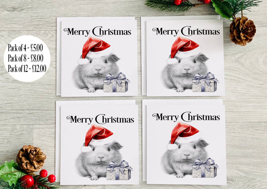 Guinea Pig Christmas Card