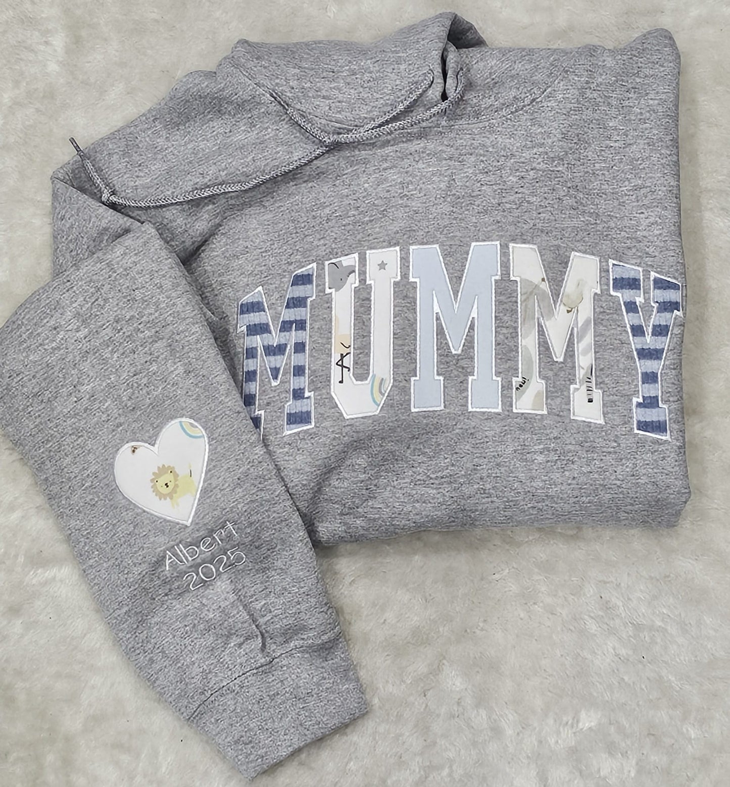 Personalised Mama Embroidered Baby Clothes Sweatshirt
