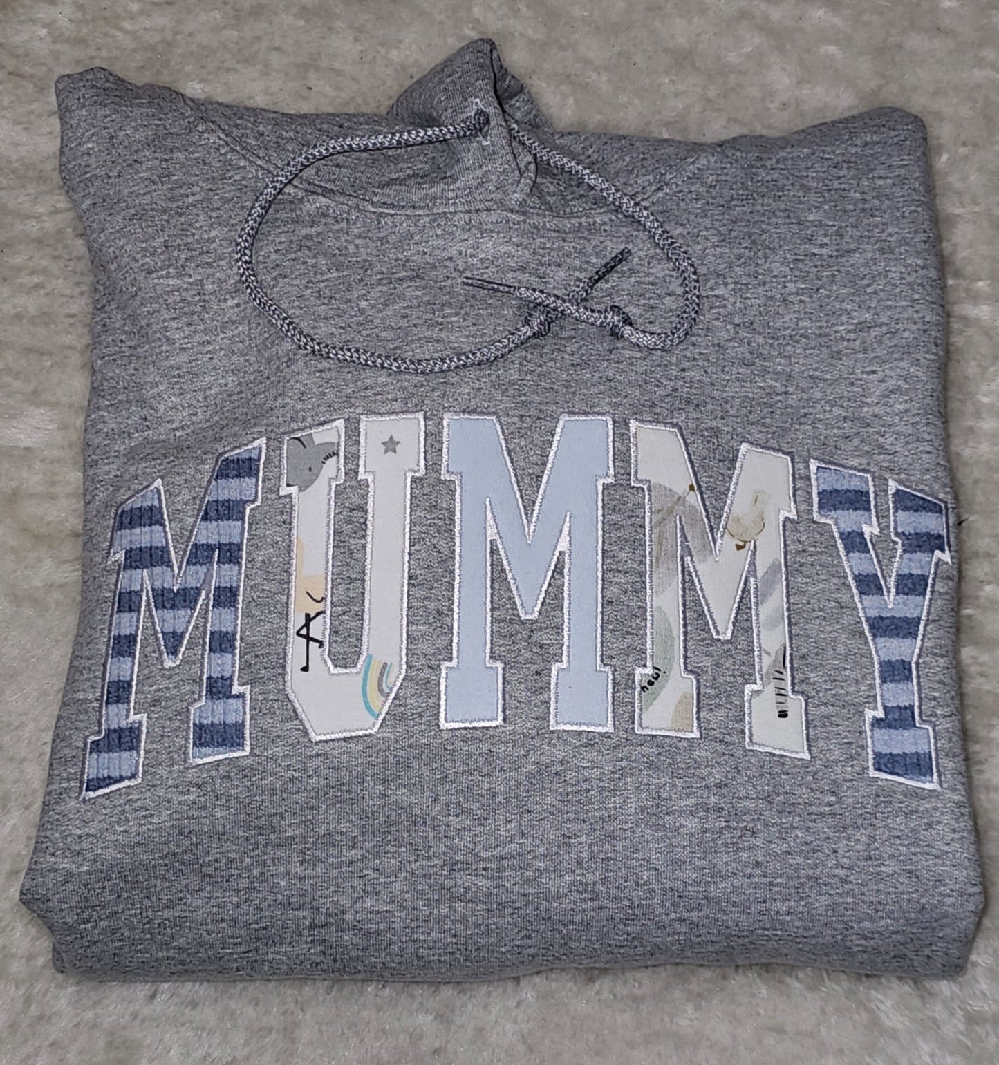Personalised Mama Embroidered Baby Clothes Sweatshirt