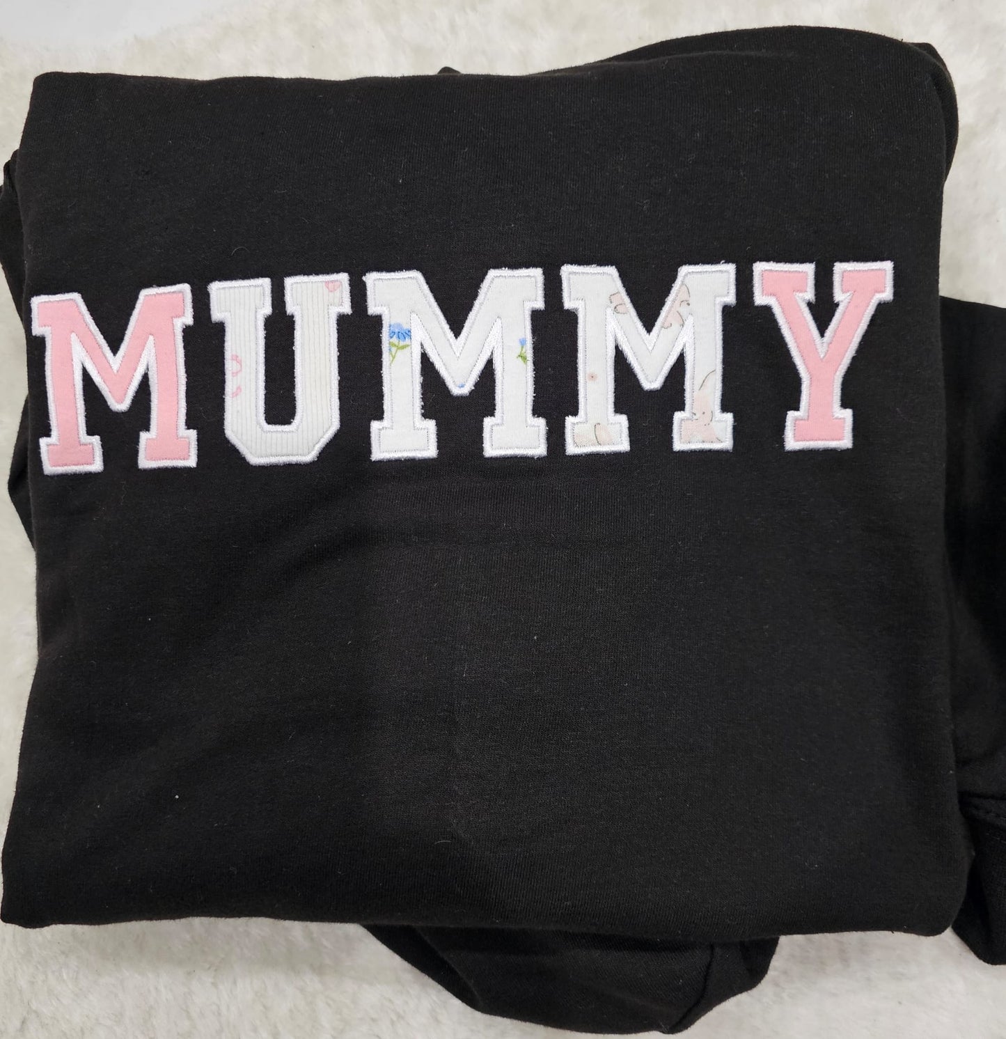 Personalised Mama Embroidered Baby Clothes Sweatshirt