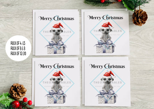 Meerkat Christmas Card