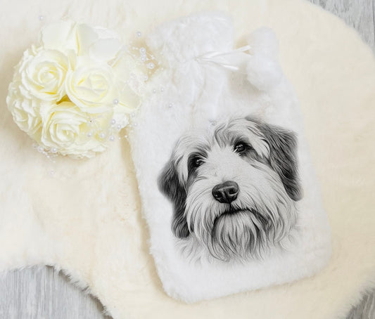 Old English Sheepdog Hot Water Bottle