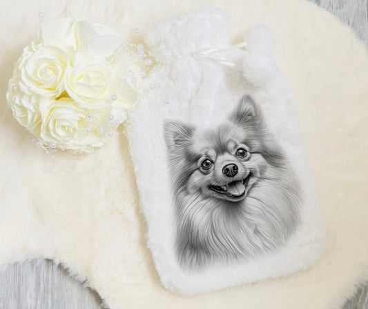 Pomeranian Hot Water Bottle