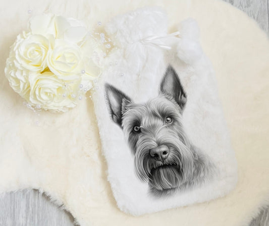 Scottie Hot Water Bottle