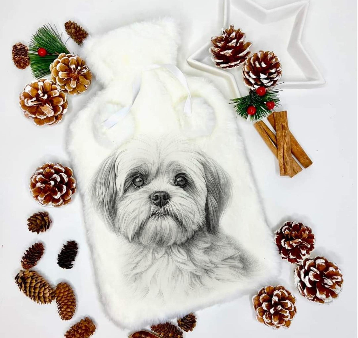 Shih Tzu Hot Water Bottle
