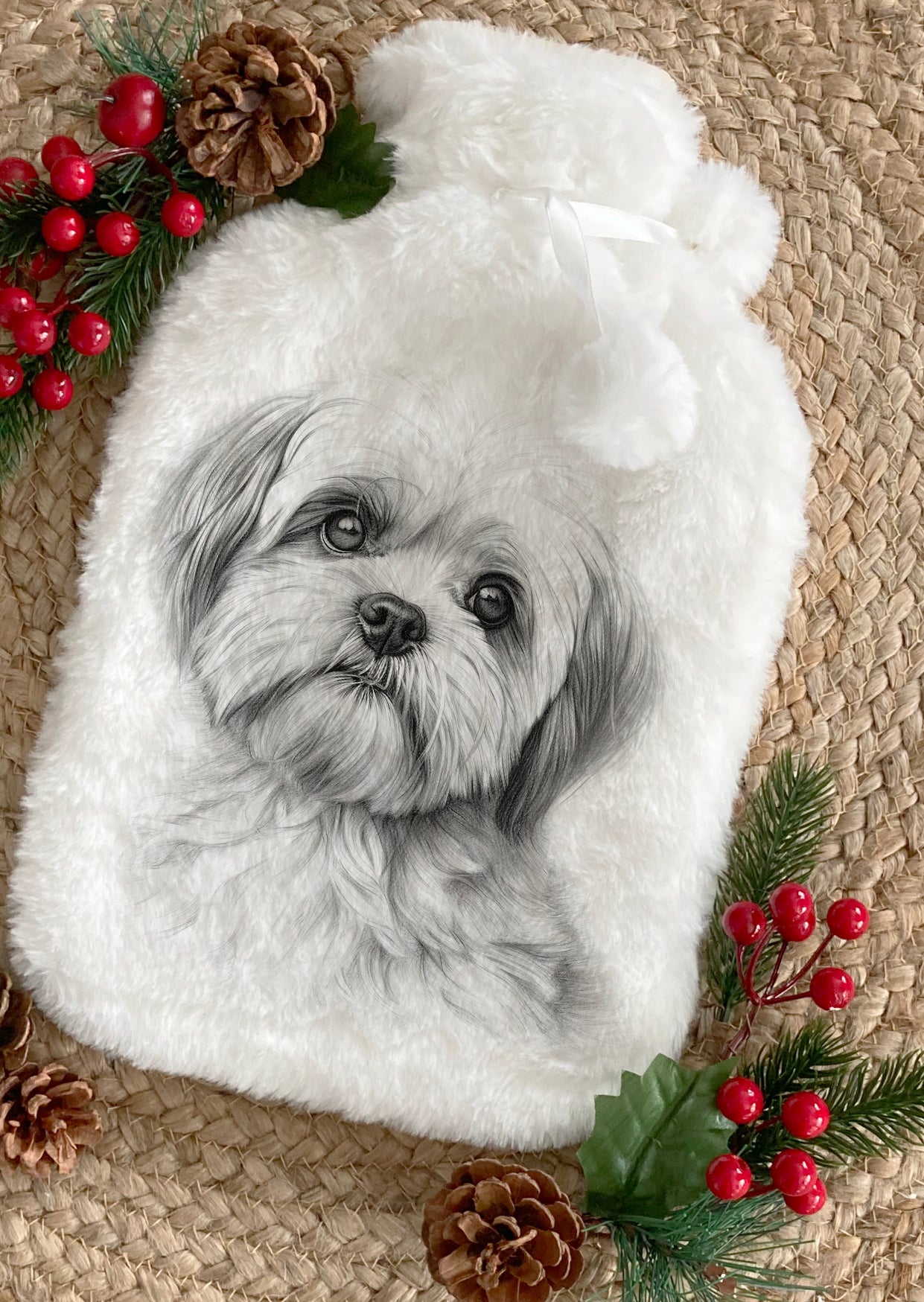 Shih Tzu Hot Water Bottle