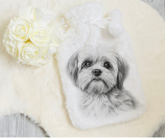 Shih Tzu Hot Water Bottle